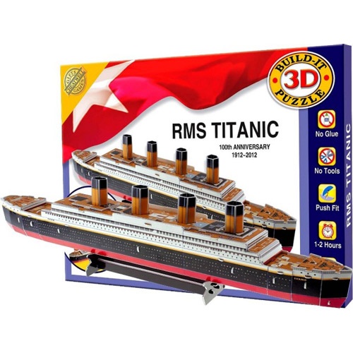 Titanic 3D Puslespill