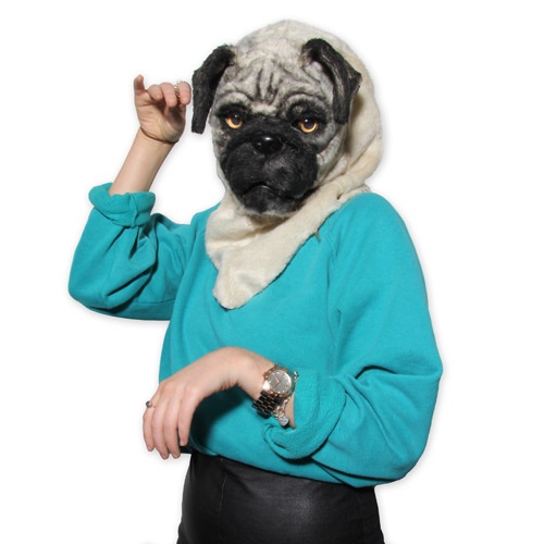 Mr. Pug - Hundemaske