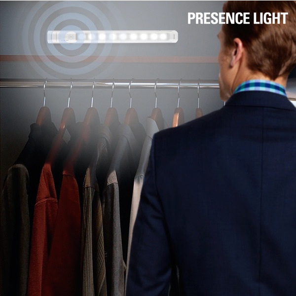 Presence LED Lampe med sensor