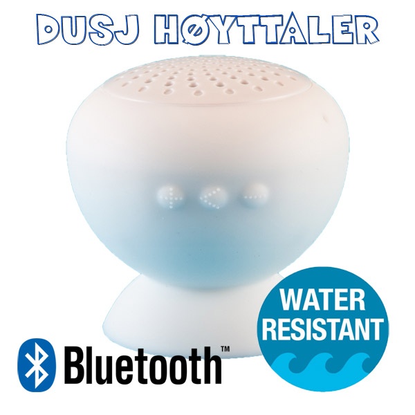 Bluetooth Dusj Høyttaler