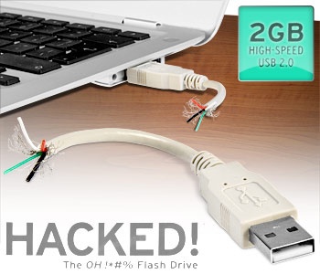 Hacked USB Flash Drive