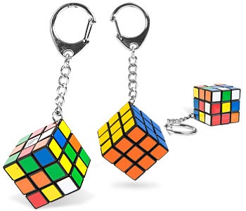 Rubiks Nøkkelring