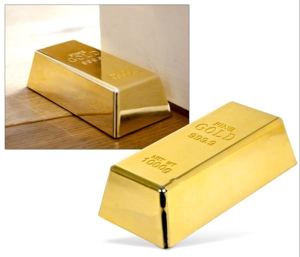 Gold Doorstop