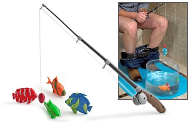 Toilet Fishing Set