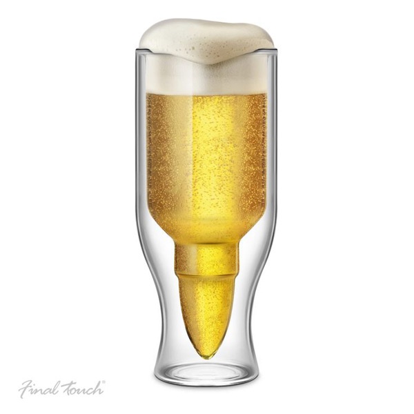 50cal Bullet Beer Glass