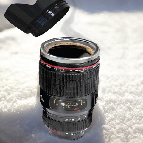 Camera Lens Cup - Travel Version