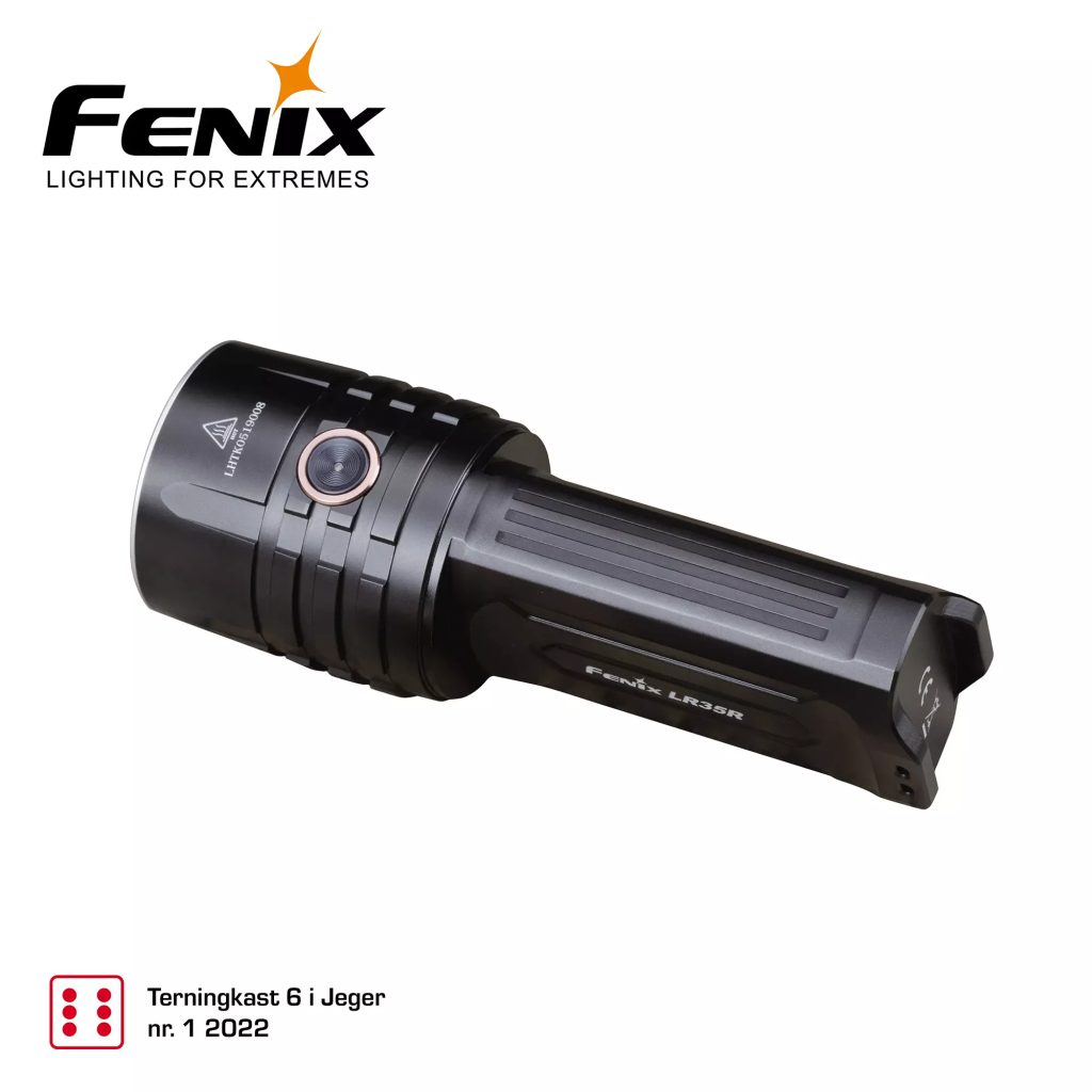 FENIX LR35R HÅNDLYKT 10.000 LUMEN