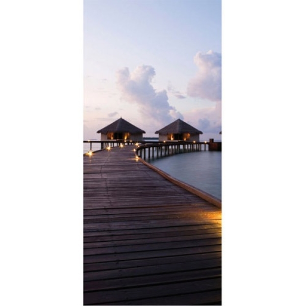 Maldives Door Mural - Bilde 2
