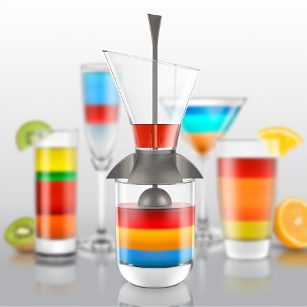 Final Touch Rainbow Cocktail
