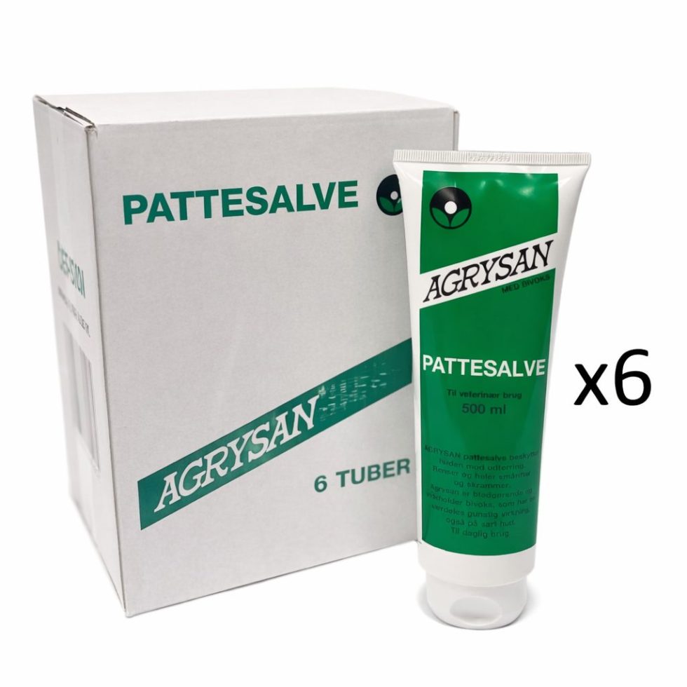 Agrysan Pattesalve 500ml – eske à 6 stk