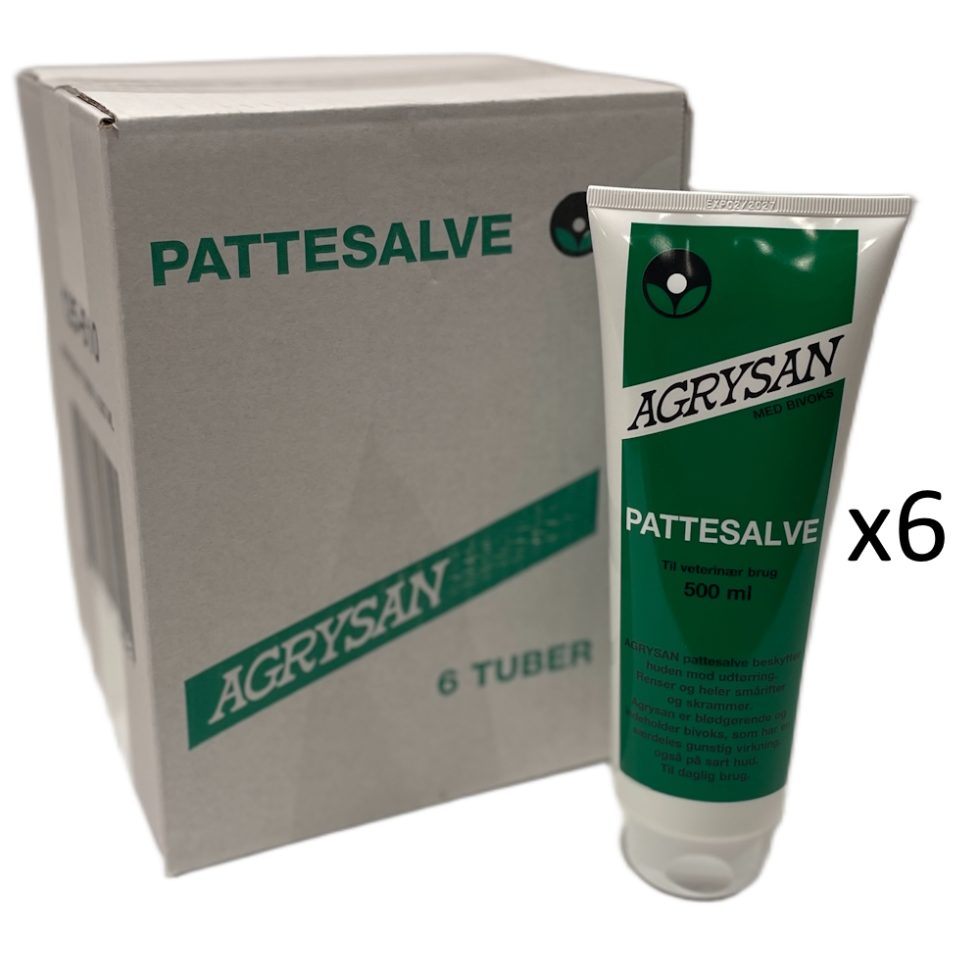 Agrysan Pattesalve 500ml – eske à 6 stk