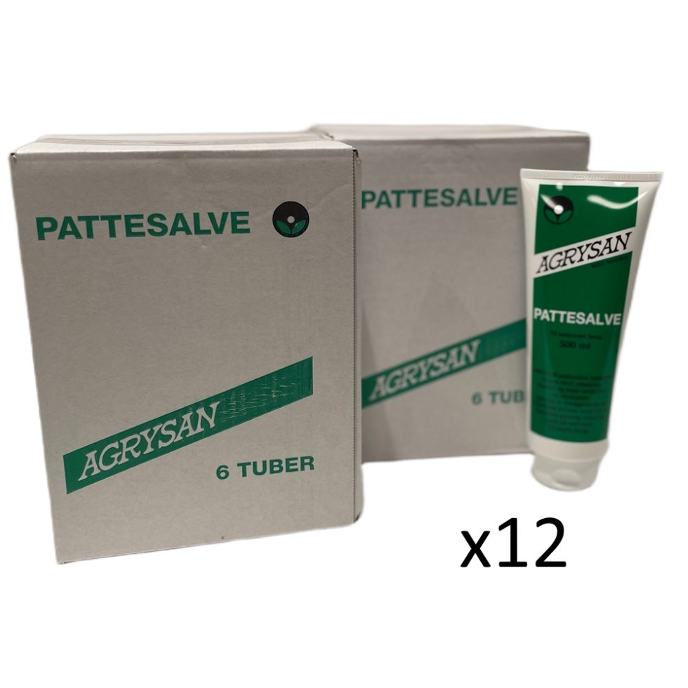 Agrysan Pattesalve 500ml – 2 esker (12 stk)
