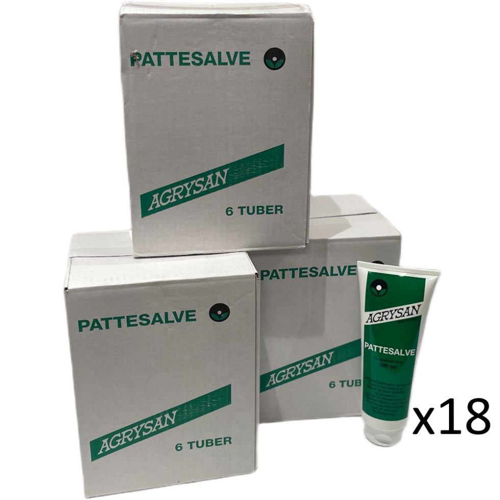 Agrysan Pattesalve 500ml – 3 esker (18 stk)